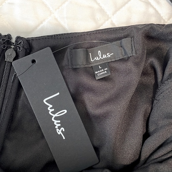 Lulus Flaunt it That Way Black Ruched Bodycon Mini Dress - Picture 9 of 9